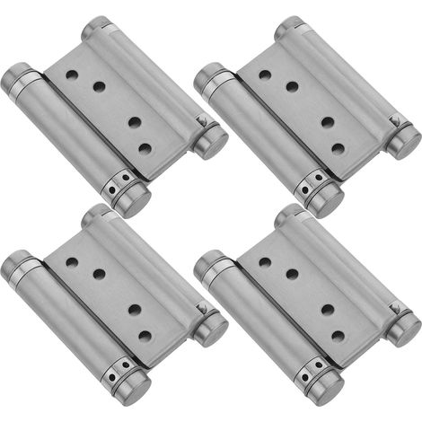 de 4 charnières automatiques en acier inoxydable à double (1/5)