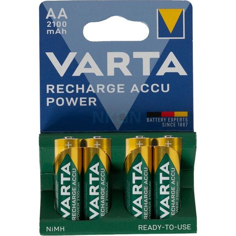 VARTA 4 Unité (Lot de 4)/AAA, 1000 mAh
