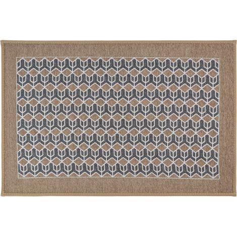 JVL Allure Doormat, Beige - 50x75cm (1/5)