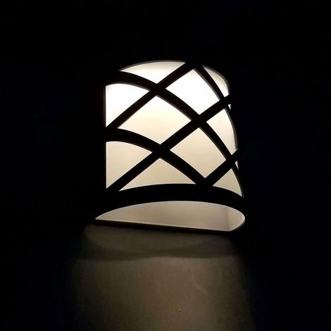 MINKUROW Led Night To Dawn Lampada Da Parete Corridoio Recinzione Luce Ip55 Impermeabile Lampade Di Sicurezza Per Esterni Per Portico Montaggio A Parete Patio Recinzione Luce Calda Decorativa (1/4)