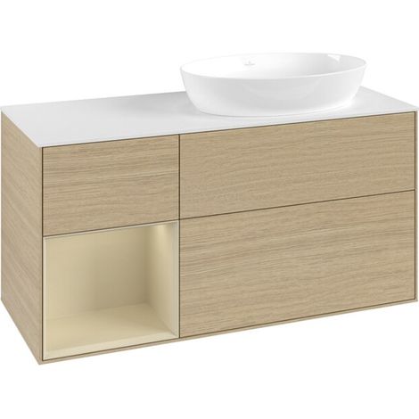 Villeroy & Boch FA41HJPC Meuble sous lavabo Finion FA4 (1/3)