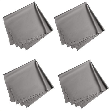 K&F Concept Mikrofaser Reinigungstuch 4er Pack 40cmx40cm Grau (1/5)