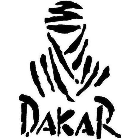 Autocollant décoratif extérieur de voiture créatif pour DAKAR, 11,5 x 11,5 cm