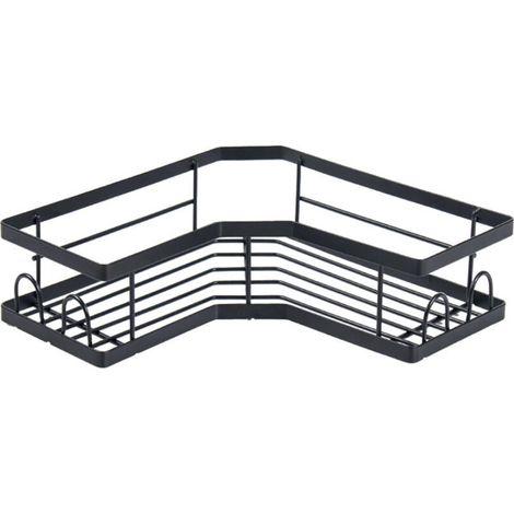 Bardusch - Etagere Douche sans Percage, 4 Pièces Etagere Salle De Bain Angle avec Porte Savon Douche, Support Gel Douche Salle De Bain Porte Shampoing Douche