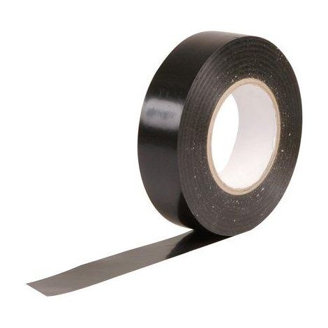 ADHESIF PVC NOIR L. 25MM - 33M 402837