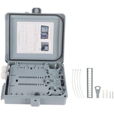 Clôture optique IP65 de distribution du noyau FTTH du coffret à bornes 12 de fibre (1/5)