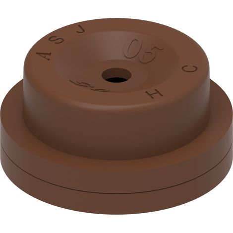 Ugello Cono Vuoto Ceramica Delrin Marrone (1/3)