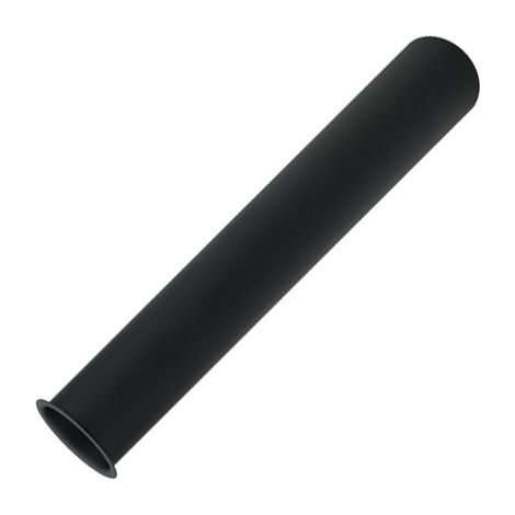 Tubo sifone 32 mm con flangia, nero, lunghezza 250 mm