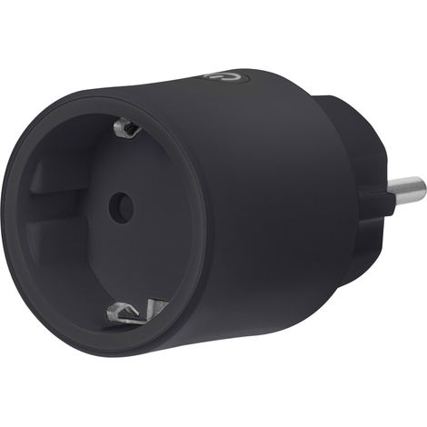 Osram Steckdose SMART+ Matter EU Schwarz Steckdose