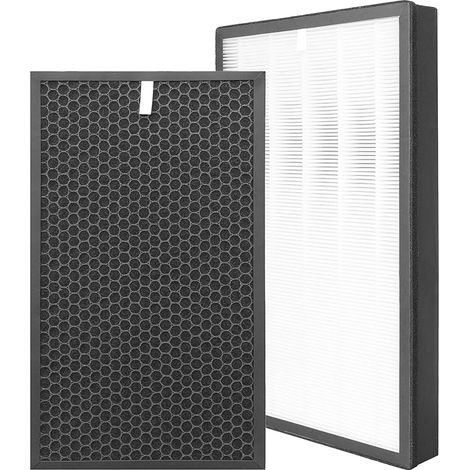 Filtre HEPA F-ZXCP50C à charbon actif F-ZXCD50C de remplacement pour Panasonic F-ZXCP50X F-ZXCD50X F-PXC50A F-VXD50C Filtres de purificateur d'air de rechange (1/4)