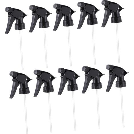 Pulvérisateur à Gâchette Buse De Rechange En Plastique 10 Pièces 28/400 Standard Réglable Multi-usages Pour Jardinage Maison Nettoyage (1/5)