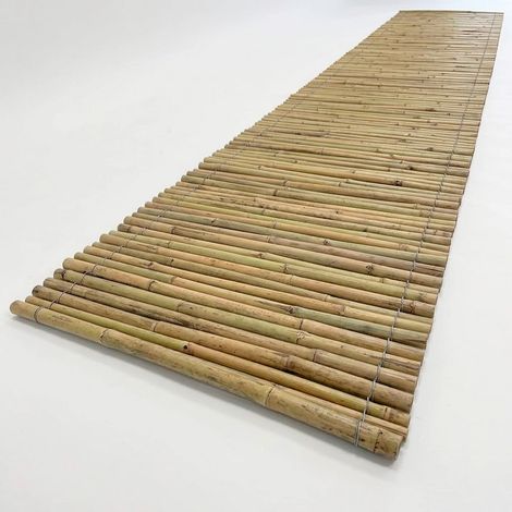 Pannello In Cannette Frangivento Parasole E Copertura Anti Sguardi Pesante Outdoor Prati Veranda Balconi Semplice Da Installare 1.5 x 3 Metri (1/5)