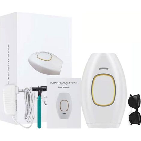 Appareil d'épilation à lumière pulsée (IPL) pour femmes avec 500 000 flashs, épilateur, rasoir facial féminin - AquaForge (1/5)