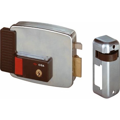 Serratura Elettrica da Applicare Cisa Art. 11731 Misura 70 mm Verso Dx (1/2)