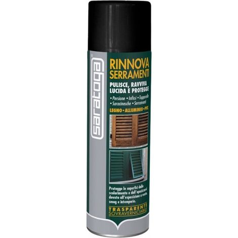 Saratoga Rinnova Serramenti Spray - Confezione 500 ml -