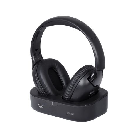 Trevi Cuffia TV Ricaricabile Wireless a Radiofrequenza FRS 1490 RW