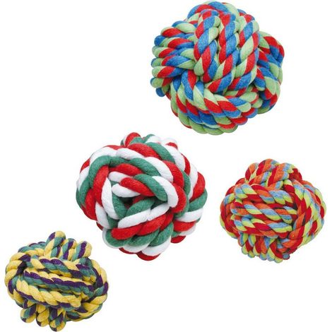 Juguete para perros Gloria Poliéster Algodón Multicolor (7-8 cm) 8432288074978 S6101398 Gloria