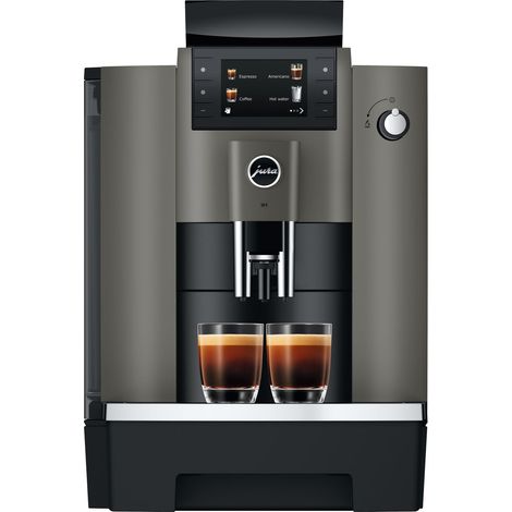 JURA W4 Dark Inox - Macchina da caffè professionale automatica fino a 50 preparazioni giornaliere (1/5)
