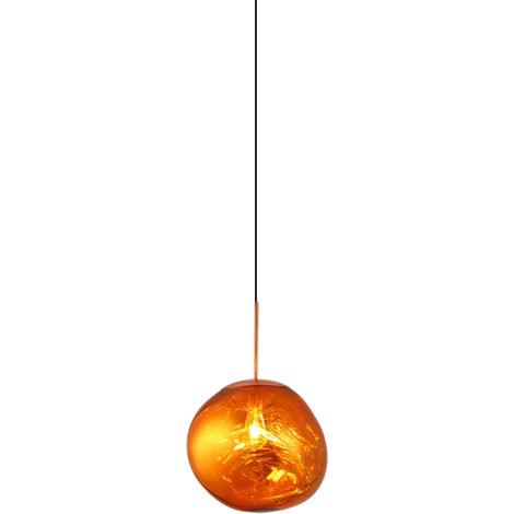 Suspension lumineuse moderne en forme de lave, idéale pour une boutique de vêtements créative, un bar, un bureau, une villa, un duplex, un salon, une salle à manger ou un escalier. (1/5)