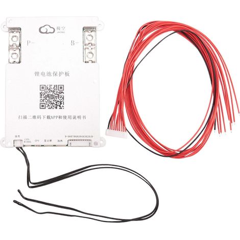 JK BMS 4S 5S 6S 7S 8S 200A Intelligentes BMS 2A Aktiver Energieausgleich Integrierte Bluetooth-App-kompatibles LCD 12V 24V 3S(B) (1/5)