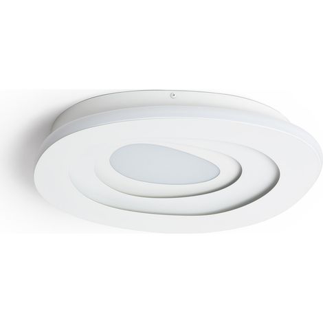 Plafón LED 28W Metal CCT Seleccionable Zarek Ø400 mm Blanco (1/5)