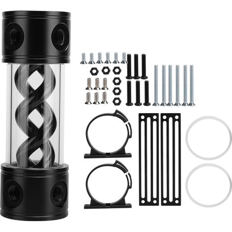 Réservoir de refroidissement liquide PC YSX TBDB170, 6 orifices filetés G1/4 pour circuit eau (1/5)