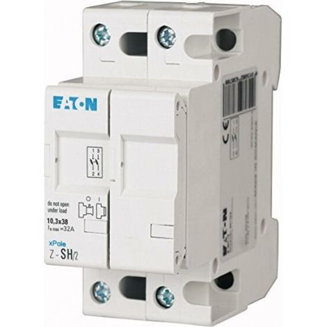 Eaton portafusibile sezionabile per uso industriale  p10,3x38 2 poli  263878