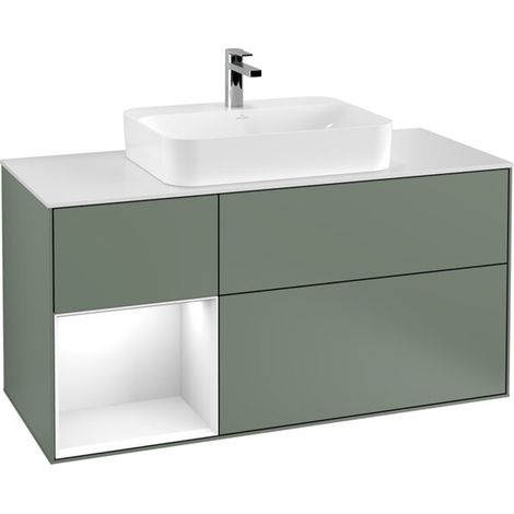 Villeroy & Boch G411GFGM Meuble sous-lavabo Finion G41 (1/2)