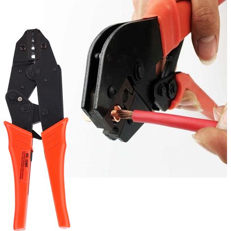 Crimpzange für Drahtverbinder 10-35 mm² 8-2 AWG für Rohre und vorisolierte Verbinder (1/5)