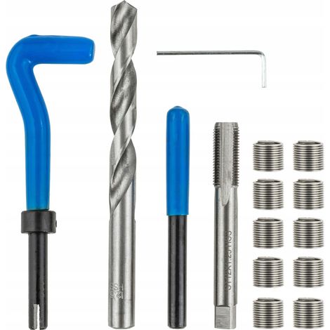 Kit de reparaci贸n para roscas M12x1.25 reparaci贸n de roscas rotas 10 muelles (1/3)