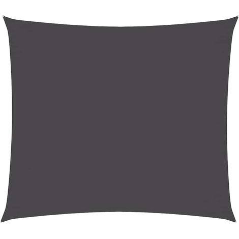 Maison Exclusive - Voile de parasol tissu oxford rectangulaire 2x2,5 m anthracite (1/5)