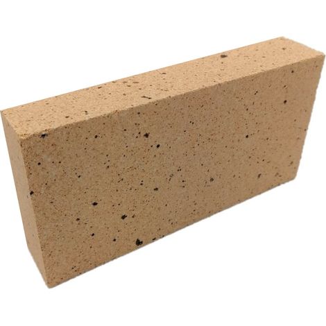 Planelle réfractaire dense 220 x 110 x 30 mm - 40% d'alumine