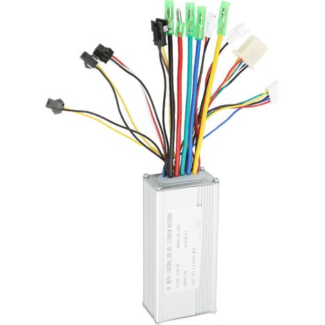 Contrôleur de Vélo Électrique Sans Balais 500W pour Moteurs 36V 48V avec Fils pour Phare, Pièce de Modification (1/5)