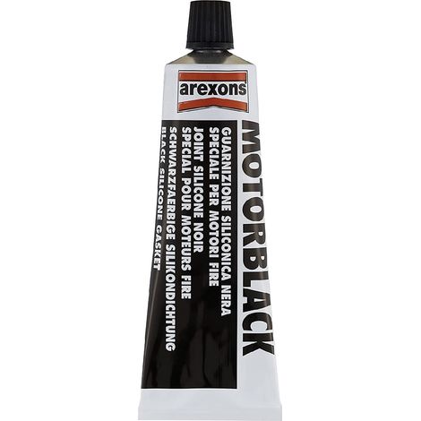 GUARNIZIONE SILICONICA 'MOTORBLACK' gr. 60 - colore nero  - AREXONS