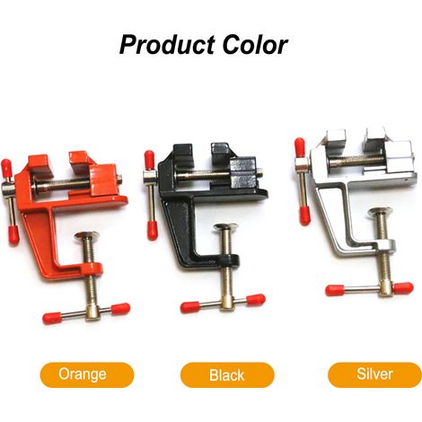 [JAMAIS UTILISÉ]Mini-outil multifonctionnel miniature en aluminium pour loisirs créatifs, à fixer sur une table. (1/2)