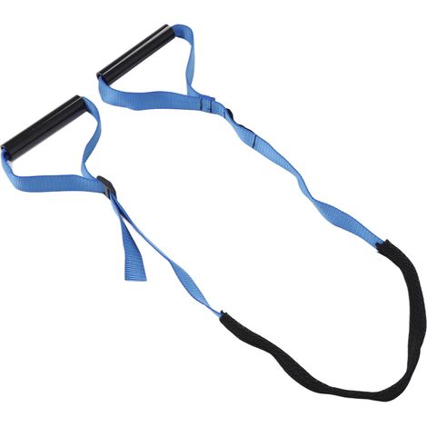 Corde de traction élastique pour soulager la douleur, sangle lombaire ajustable et extensible pour la décompression des articulations vertébrales. (1/5)