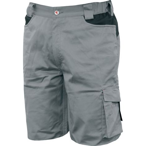 BERMUDA ELASTICIZZATI T S GRIGIO - 8734B (1/2)