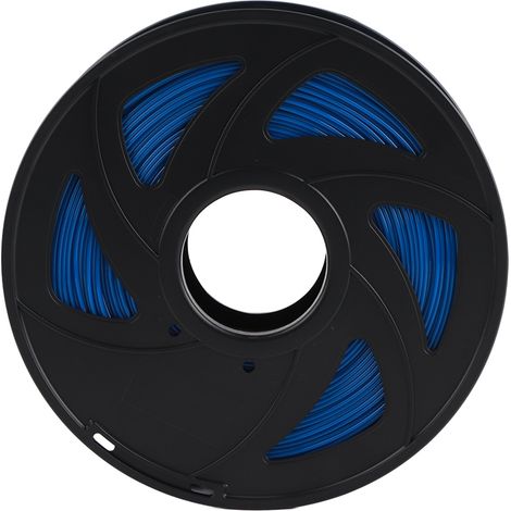 Filament PLA 1.75mm 1KG Bleu pour Impression 3D, Accessoire Imprimante 3D et Décoration Intérieure (1/5)
