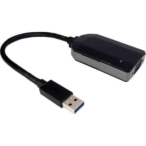 Adaptateur RS PRO USB A vers VGA, USB 3.0, 2048 x 1152 ( Prix pour 1 )