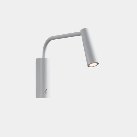 LEDS C4 Gamma Extend Lampe de Lecture LED Bras Réglable Blanc IP20 2.1W 2700K