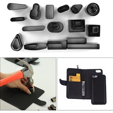 Emporte-pièce pour étui téléphone DIY - Poinçon de découpe cuir et moule à couteau