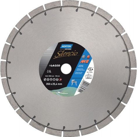Disco  de  diamante  Extreme  Silencio  D.300mm  para  sierras  de  mesa  6400  min-1