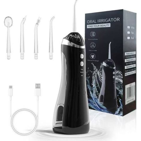 Hydropulseur dentaire - PZCC - Modèle PZCC - 5 niveaux - Étanchéité IPX7 - Réservoir 300 ml (1/5)