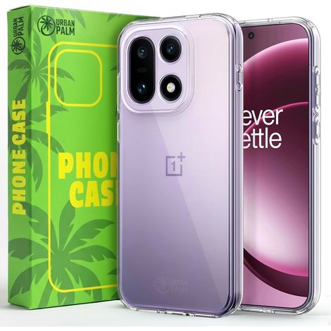 UrbanPalm Hülle für OnePlus 15, Silikon, Transparent (1/5)