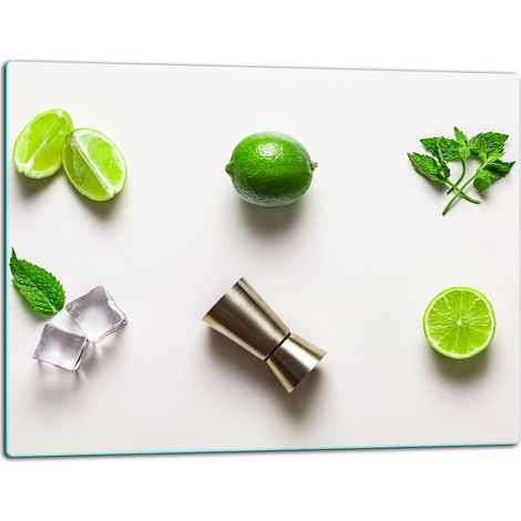 Schneidebrett aus Glas, 52 x 40 cm, Obst (1/5)