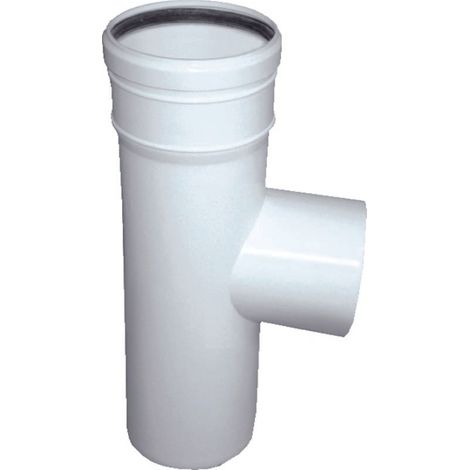 Raccordo a "t" 90° ridotto ø 80 mmf - pps t 87° per monoparete us. 80 d.160