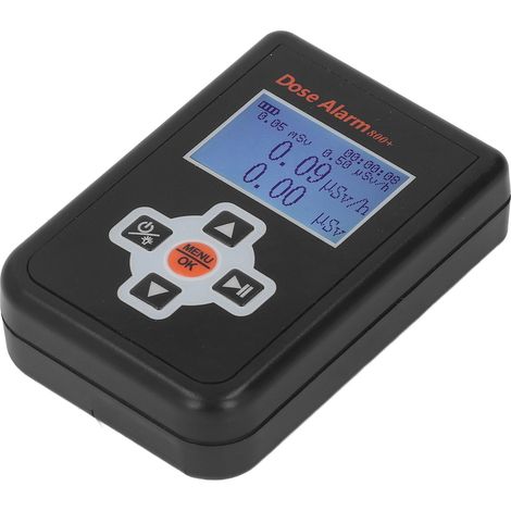 Détecteur de rayonnement nucléaire, compteur Geiger, testeur de rayons X bêta-gamma, dosimètre, alarme de dose (1/5)