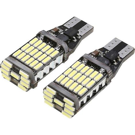 2 Stück LED-Canbus-Glas 6500K Leselampe/Kuppelleuchte/Markierungsleuchte/Kennzeichenbeleuchtung