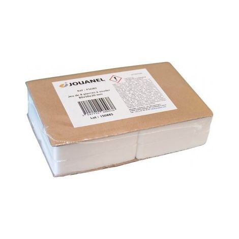 Lot de 8 pierres à souder ammoniacale - JOUANEL - PSO80 (1/2)