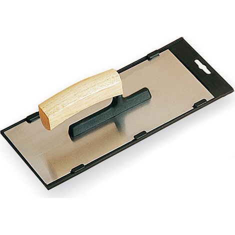Platoir lame inox 0,6 mm – Monture en fibre de verre – Poignée bois forme Alsace pour une prise en main confortable et précise
